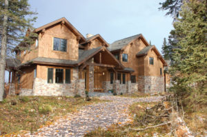 This home, designed by Boulder’s MQ Architecture & Design, makes excellent use of natural materials and sweeping views. (photos courtesy MQ Architecture & Design)