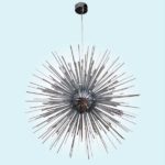 Photo of metal chandelier by MJ Prototype