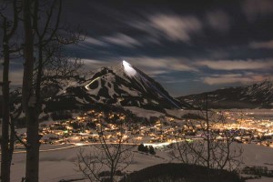 Crested Butte's night-time beauty. (photo by Dave Kozlowski)